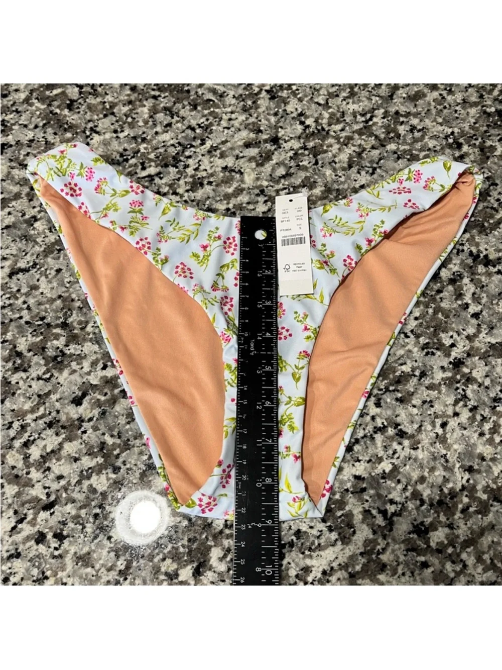 J Crew Swim S Bikini Bottom Blue